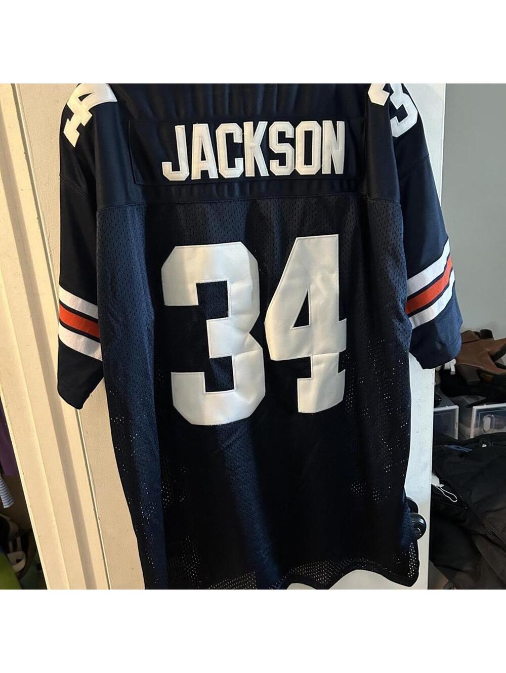 Gridiron Greats Vintage Bo Jackson Auburn Tigers #34 jersey size 56 or 2XL